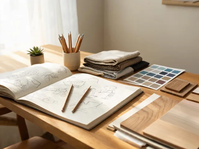 Design studio sketchbooks